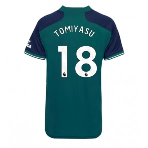 Arsenal Takehiro Tomiyasu #18 Tredje trøje Dame 2023-24 Kort ærmer